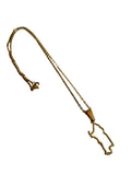 Sardinia lover necklace gold chain waterproof