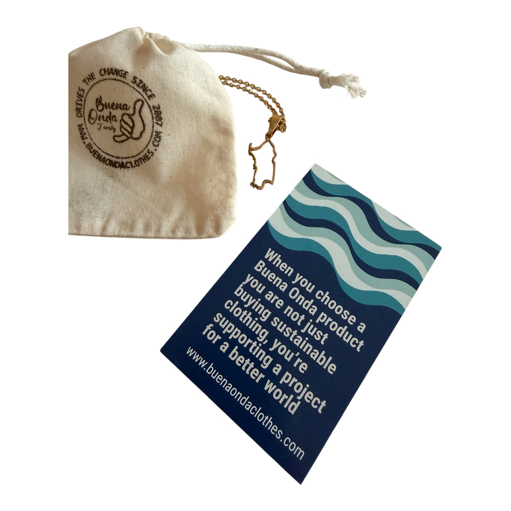 Buena Surf Silver Necklace waterproof