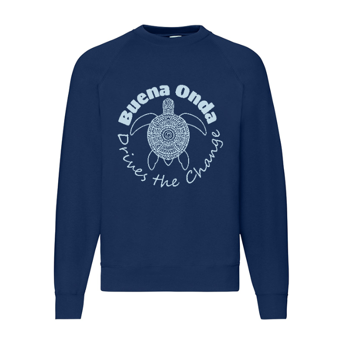 Sweatshirt Unisex save the turtle Organic F62216