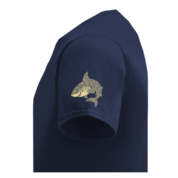 T-Shirt Unisex Organic cotton Shark | Gildan GL3000